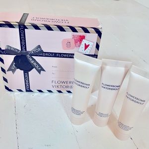 Victor &Rolf Flowerbomb body lotion and cream mini sample gift box NIB